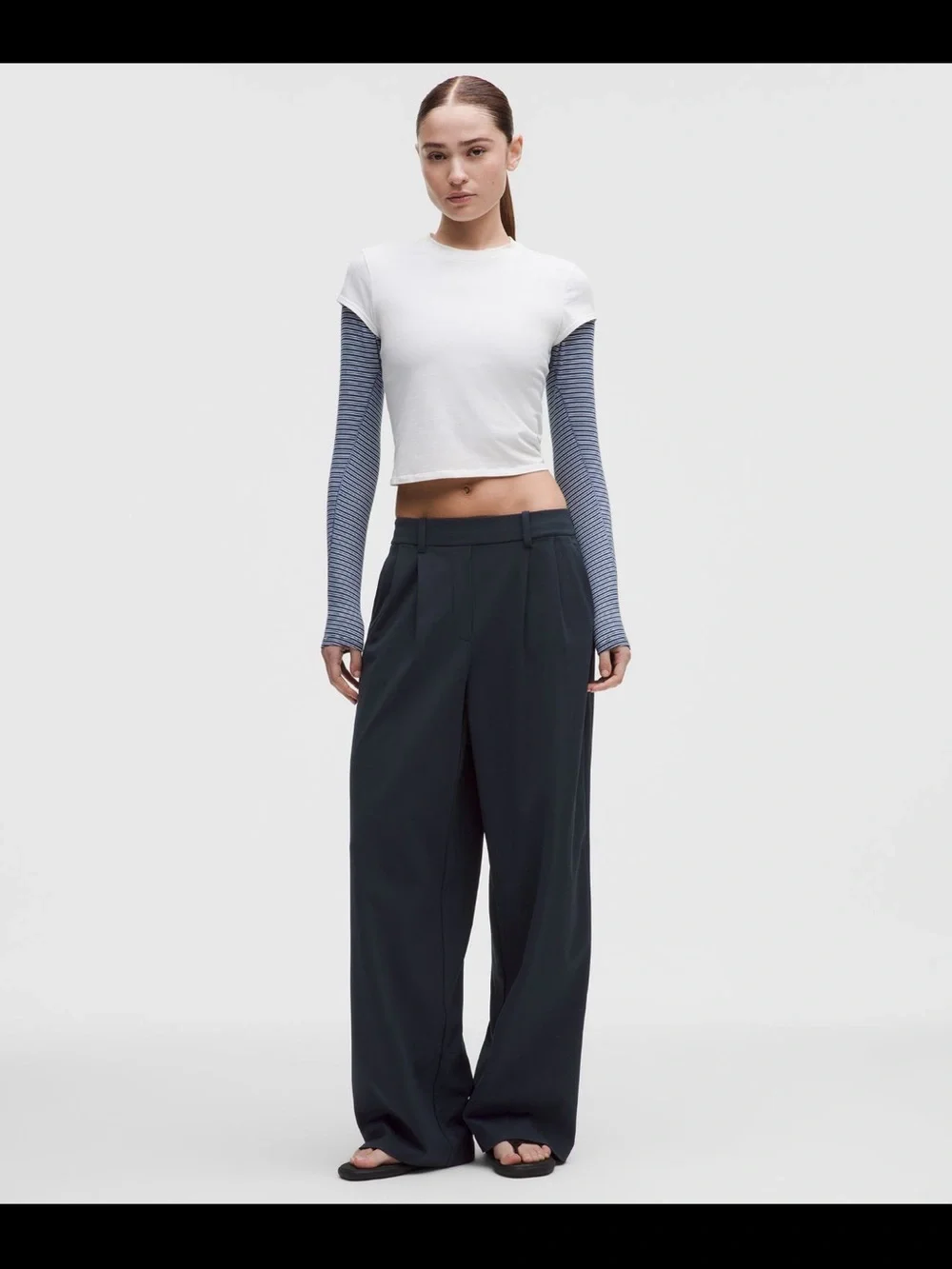 Daydrift High-Rise Wide-Leg Trouser Short